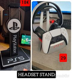 Accessori ps5 stampati 3d Portacd-joystick stand