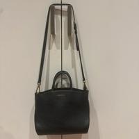 Coccinelle borsa pelle martellata nera (tracolla)