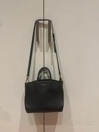 Coccinelle borsa pelle martellata nera (tracolla)