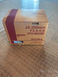 Sigma 28-200 attacco pentax