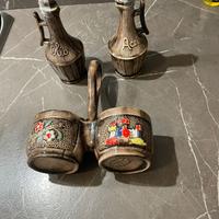 Dispenser olio e aceto in ceramica San Marino