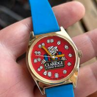 Orologio vintage pubblicitario carica manuale