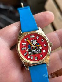 Orologio vintage pubblicitario carica manuale