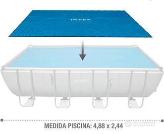 Telo termico copri piscina 