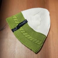 Millet berretto bianco e verde, tg.U