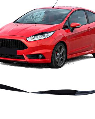 Copri fari Evil Eye Nero Lucido per Ford Fiesta