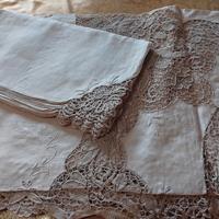 coordinato coperta e tovaglia con tovagliolj