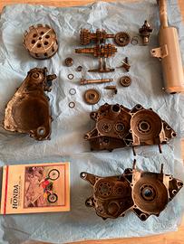 Honda cr250 1984 parti di ricambio carter cambio