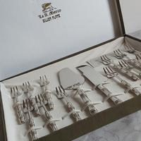 Set di posate da dessert placcato in argento