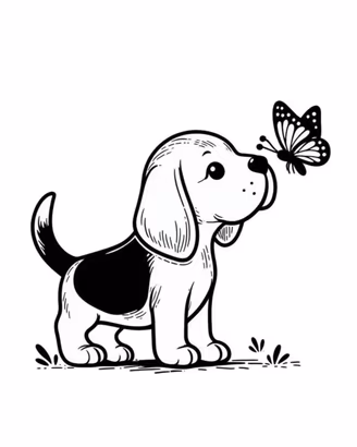 Beagle Maschi tricolore