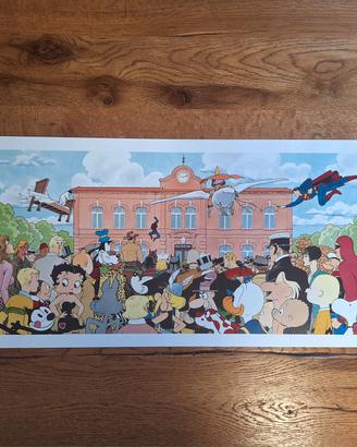 Vittorio Giardino Comics Square stampa firmata