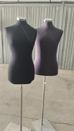Coppia Manichini uomo e donna sartoria 