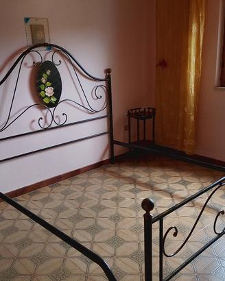 letto in fero battuto 