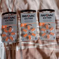 19 Pile a bottone Rayovac Extra misura 13