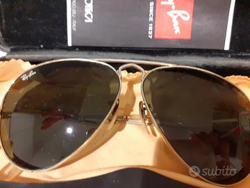 occhiali da sole rayban originali dell'epoca