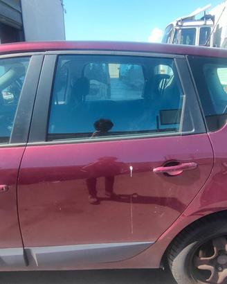 RENAULT SCENIC XMOD 2012 PORTA POSTERIORE SX/DX