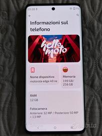 Motorola Edge 40 neo come nuovo