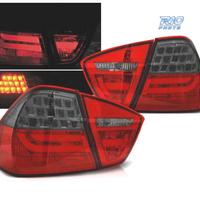 FANALI BMW E90 05-08 LED ROSSO FUMÈ SCURO