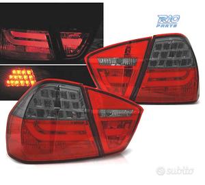 FANALI BMW E90 05-08 LED ROSSO FUMÈ SCURO
