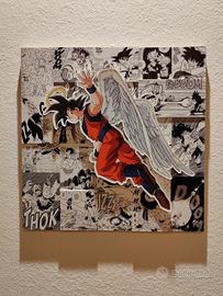 Quadro manga art Son Goku Dragonball 