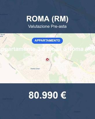 Immobile in asta di 54 m² a Roma