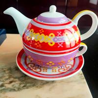 tazza da té Tognana con teiera