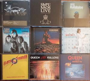 CD musicali live e raccolte