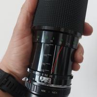 Series 1 70-210mm f/3.5 (Nikon AI) + Adatt.E-mount