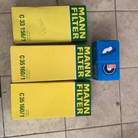 3 filtri aria + pastiglie anteriori lancia phedra