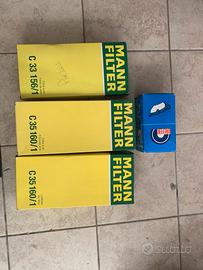 3 filtri aria + pastiglie anteriori lancia phedra