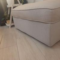 Pouf contenitore ikea grigio