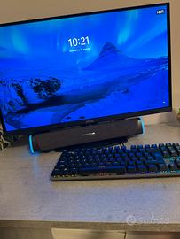 Postazione gaming pc