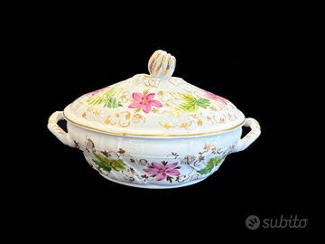 Zuppiera Ginori dipinta a mano