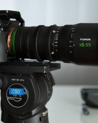 Ottica FUJINON MK18-55MM T2.9 CINE ZOOM E-Mount