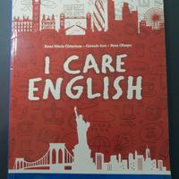 Testo scolastico "I care English" con CD