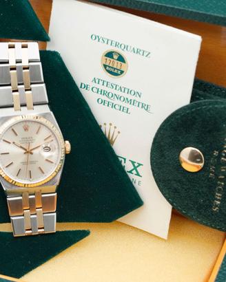 Rolex Datejust Oysterquartz 17013 Full set 1980