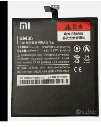 BATTERIA LITIO XIAOMI BM35 BM 35 .