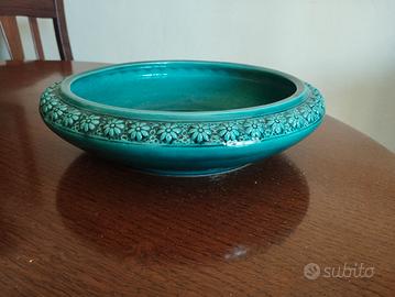 terrina ceramica colore ramina 