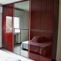 Camera vintage completa armadio 6 ante e comodini