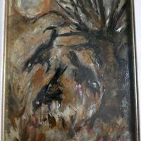 dipinto ad olio di Gauli Piero