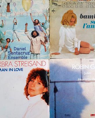 Dischi in vinile 45 giri anni 70/80