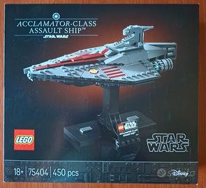 Lego Star Wars acclamator-class assault ship 75404