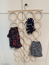Porta sciarpe/oggetti organizer ikea da appendere