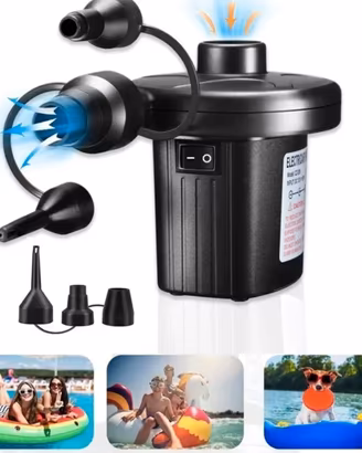 Pompa a batteria per materassini  mare