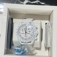 Orologio Mission to the Moonphase Snoopy White