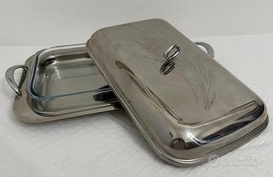 Pirofila Vintage EME c/coperchio–Acciaio Inox18/10