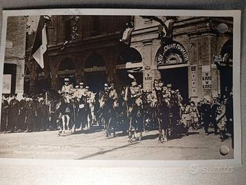 B 6. foto cartolina Benito Mussolini Bologna 1928