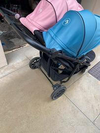 Passeggino gemellare Baby Monster Easy Twin 4