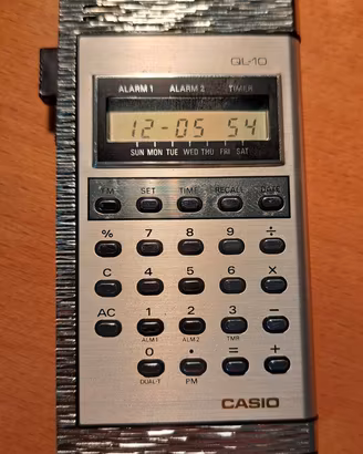 Casio QL-10 "Calculighter" 1978 - Teststo e funzio