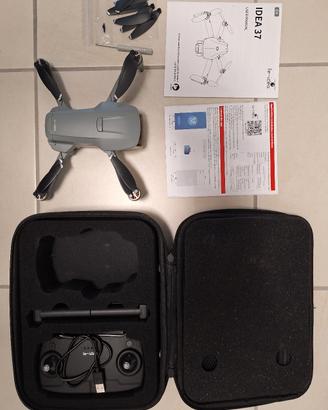 Drone Le-Idea 37 + batterie e custodia da viaggio